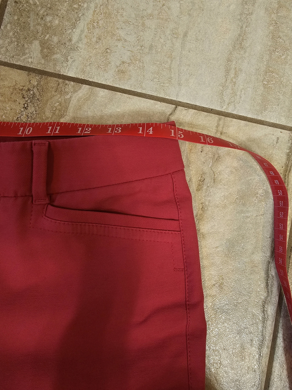 White House Black Market Fuchsia Slim Straight Ankle Pants Sz 4 - Picture 7 of 9
